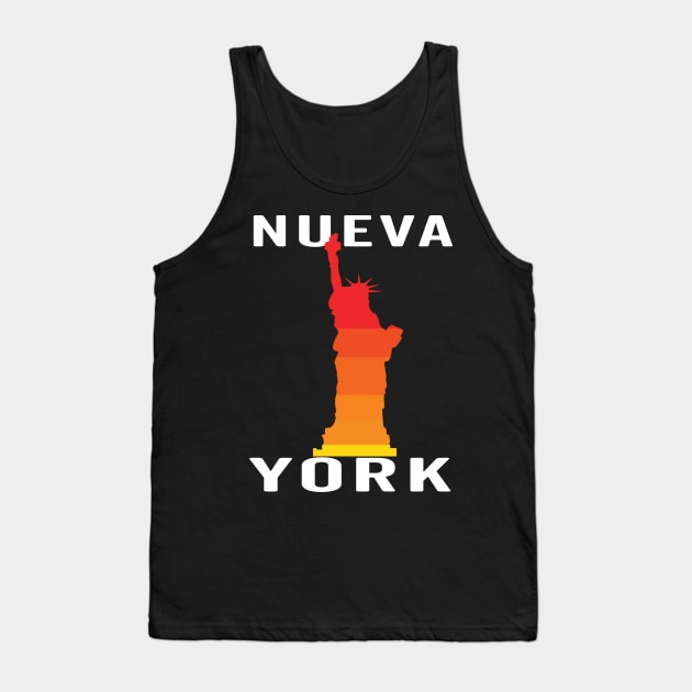 nuova York liberty sunset Tank Top by yellowpinko